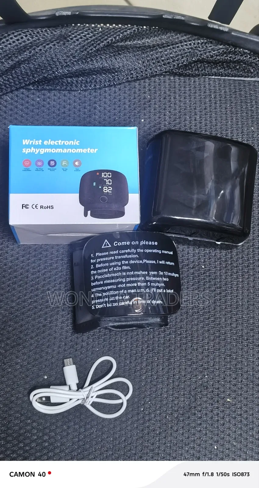 Wrist Digital Blood Pressure Machine