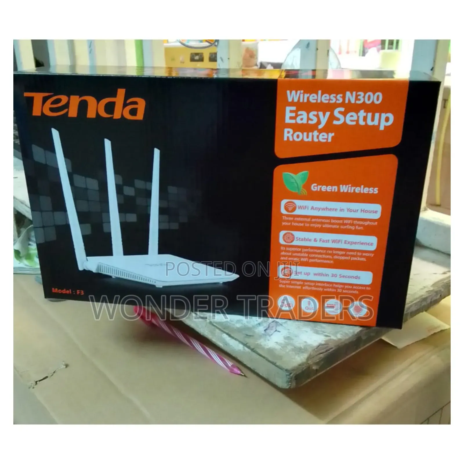 *Tenda F3 Wifi Router Wireless Easy Setup Router*