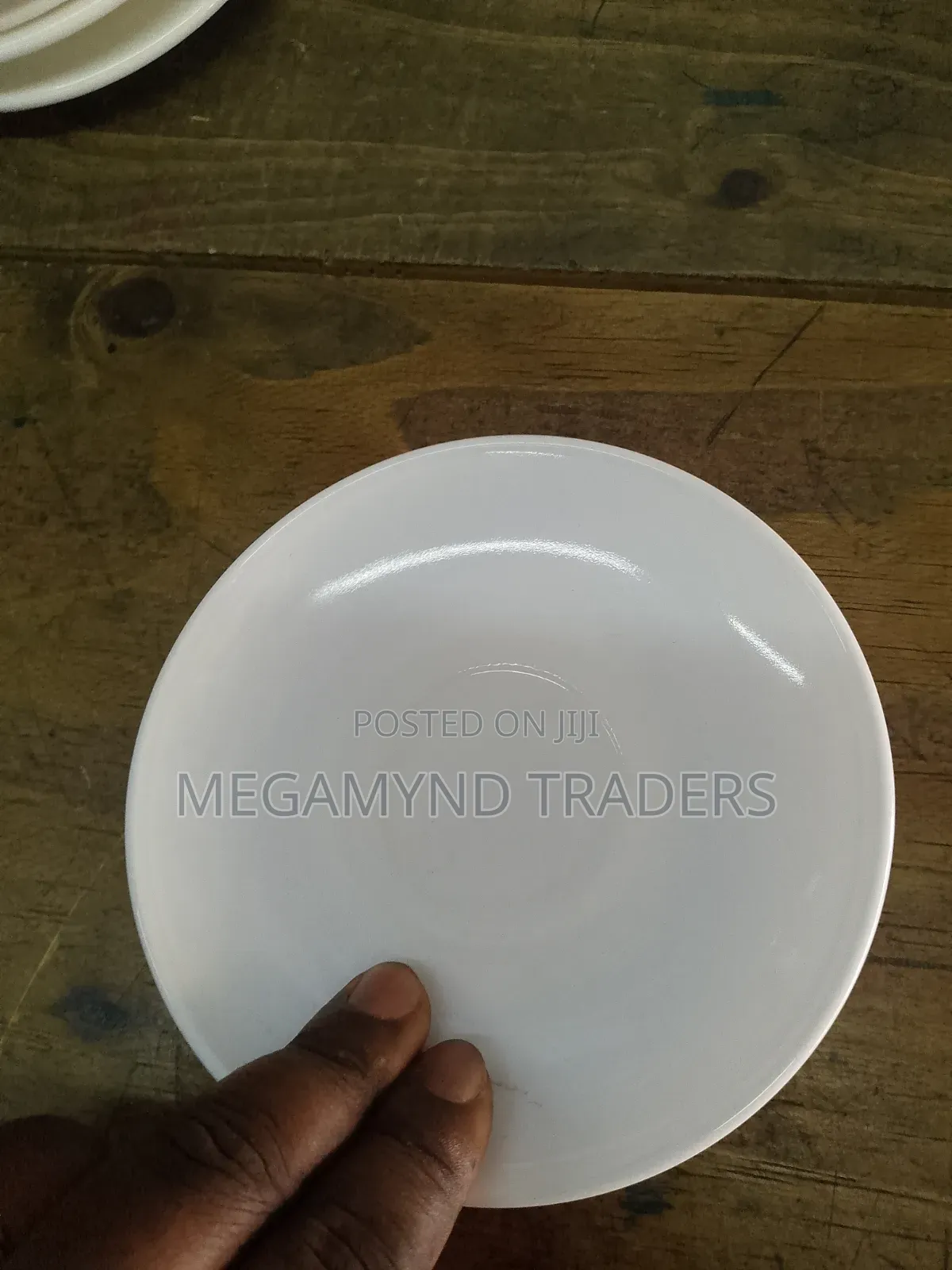 6pc Saucer Plate / Glass Saucer Plate 14cm