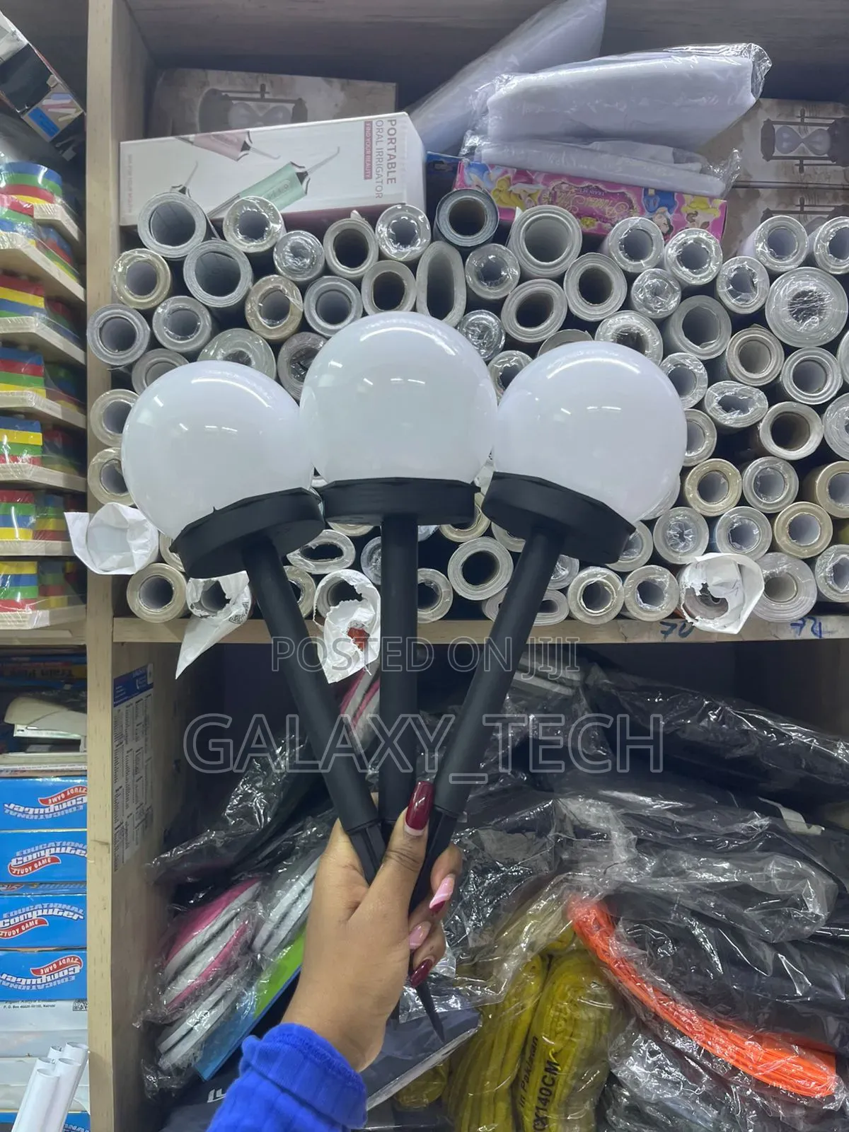 3pcs Waterproof Led Ball Light Lamp(Solar Powered)