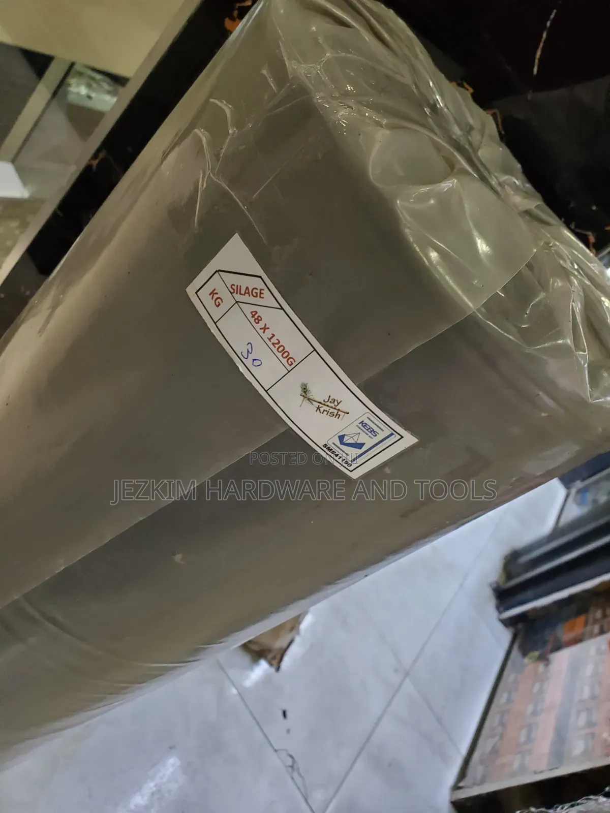 Silage Bags Tubes Gauge 1200 30kg Roll