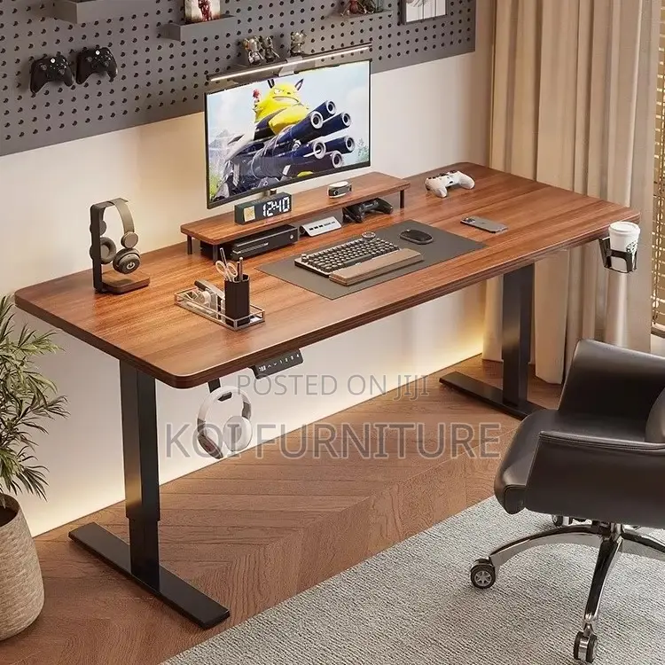 Office Desk; 1.8 Meters Height Standing Adjustable Home Office Desks