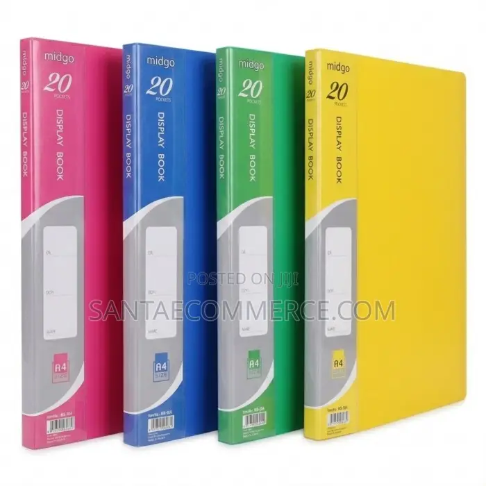 A4 Portfolio Midgo 20-Pockets
