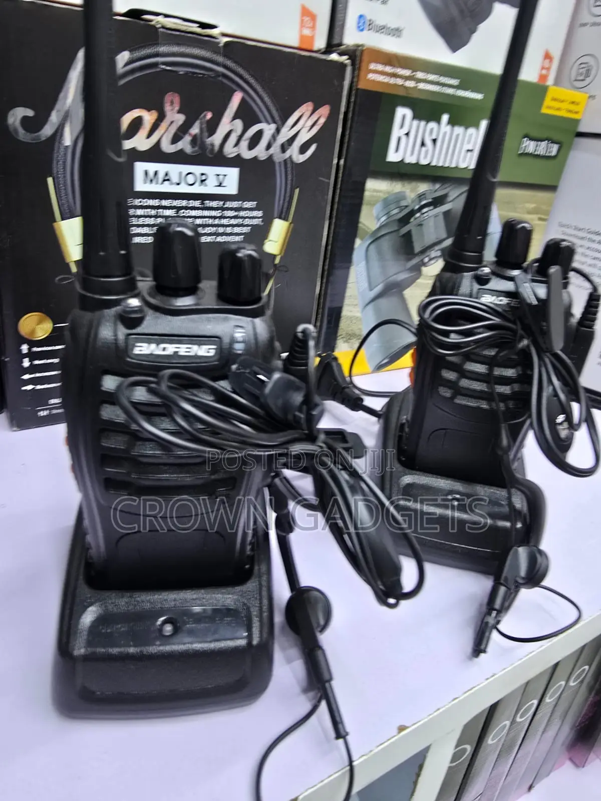 B888s Bf-888s Long Range Uhf Walkie Talkie Radio Set