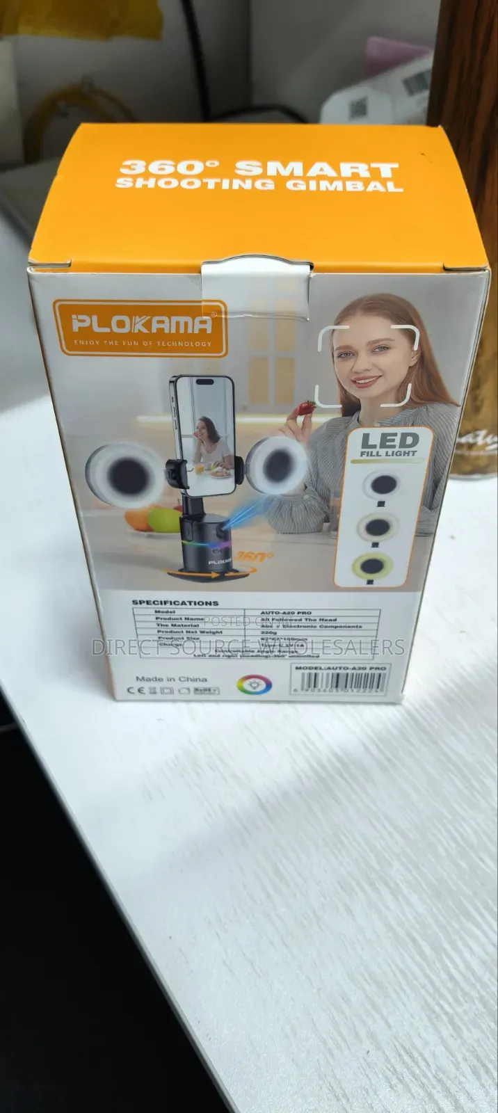 Plokama Auto-A20 Pro Smart Phone Gimbal Stabilizer
