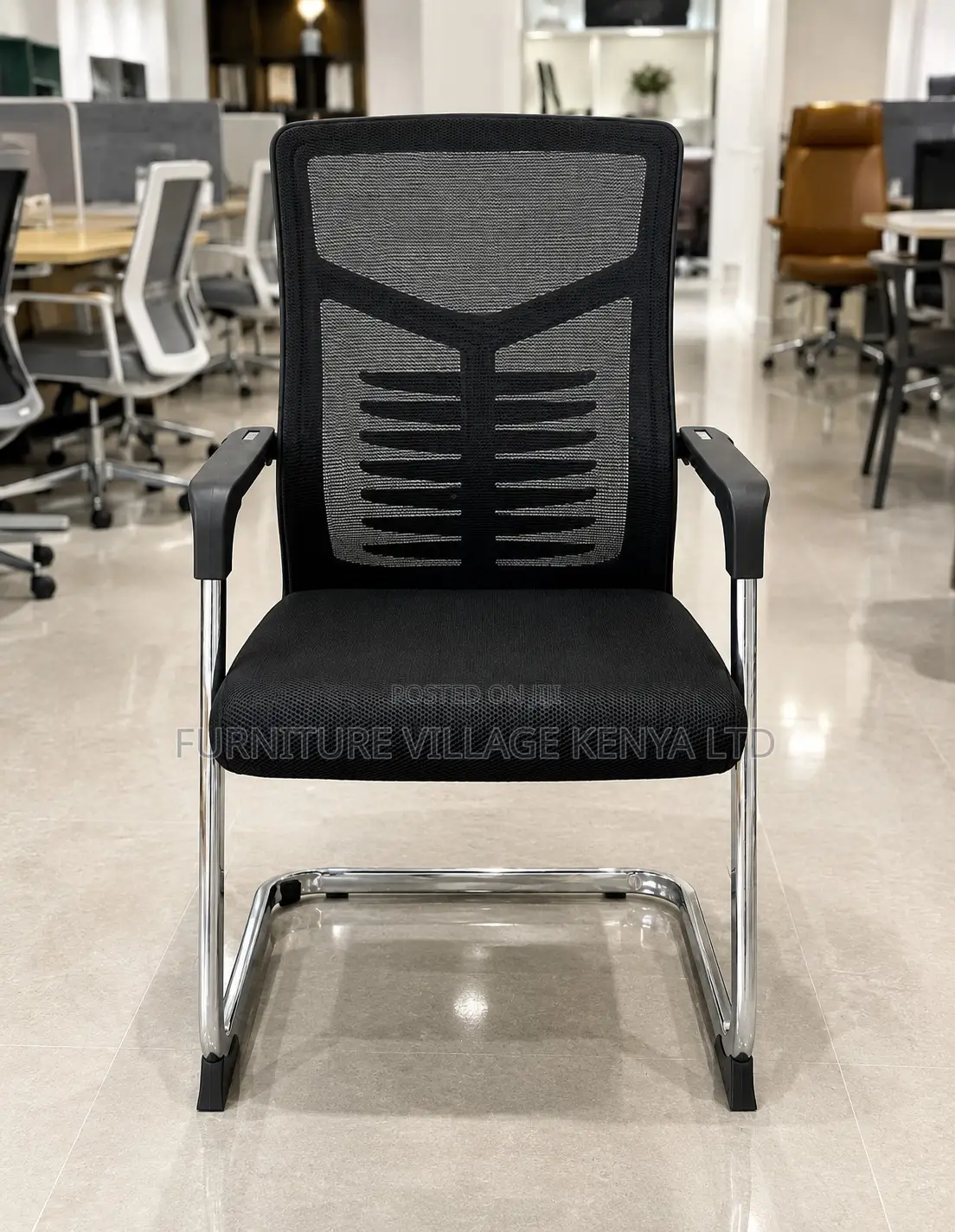 Ergonomic Medium Back Boardroom Meeting Chair