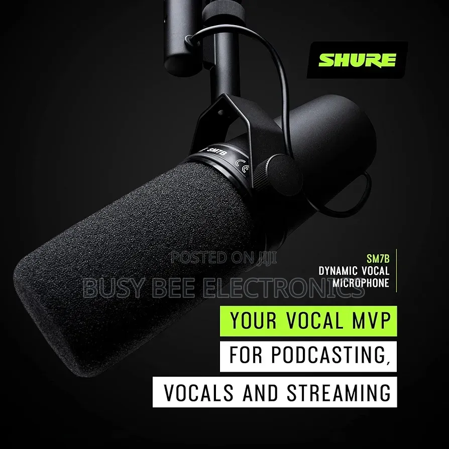 Shure Sm 7 Wired Dynamic Microphone
