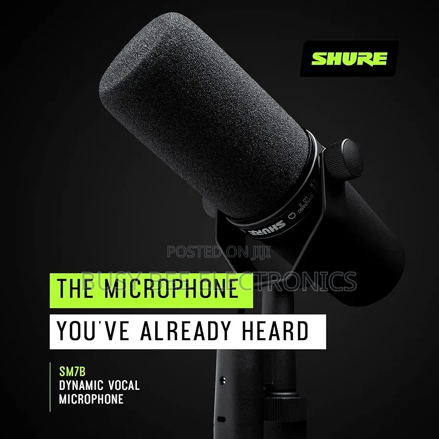 Shure Sm 7 Wired Dynamic Microphone