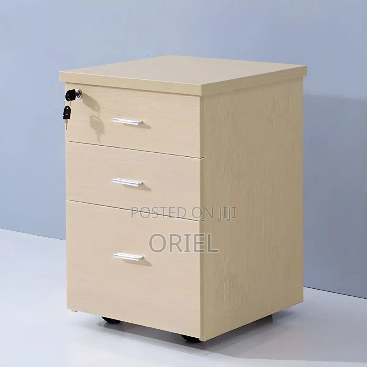 3-Drawer Office Cabinet : Home Office Filing Cabinet