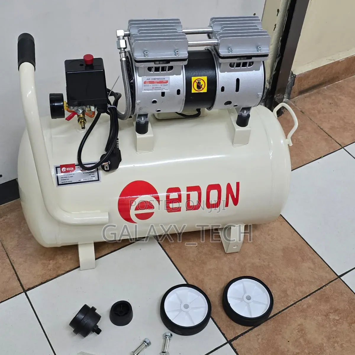 Edon 50l Oiless Silent Air Compressor (Single Cylider)