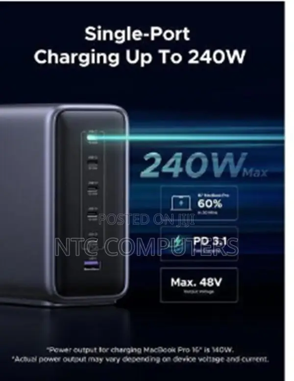 Ugreen Gan 500w Desktop Fast Charger (6-Port) Uk - X759