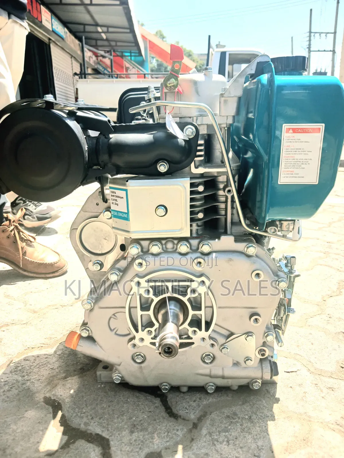 Primo Italy 9hp Heavy Duty Diesel Engine