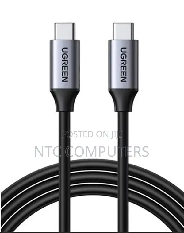 Ugreen Usb-C 3.1 Gen1 Male to Male 3a Data Cable (60w, at 60hz) 1.5m