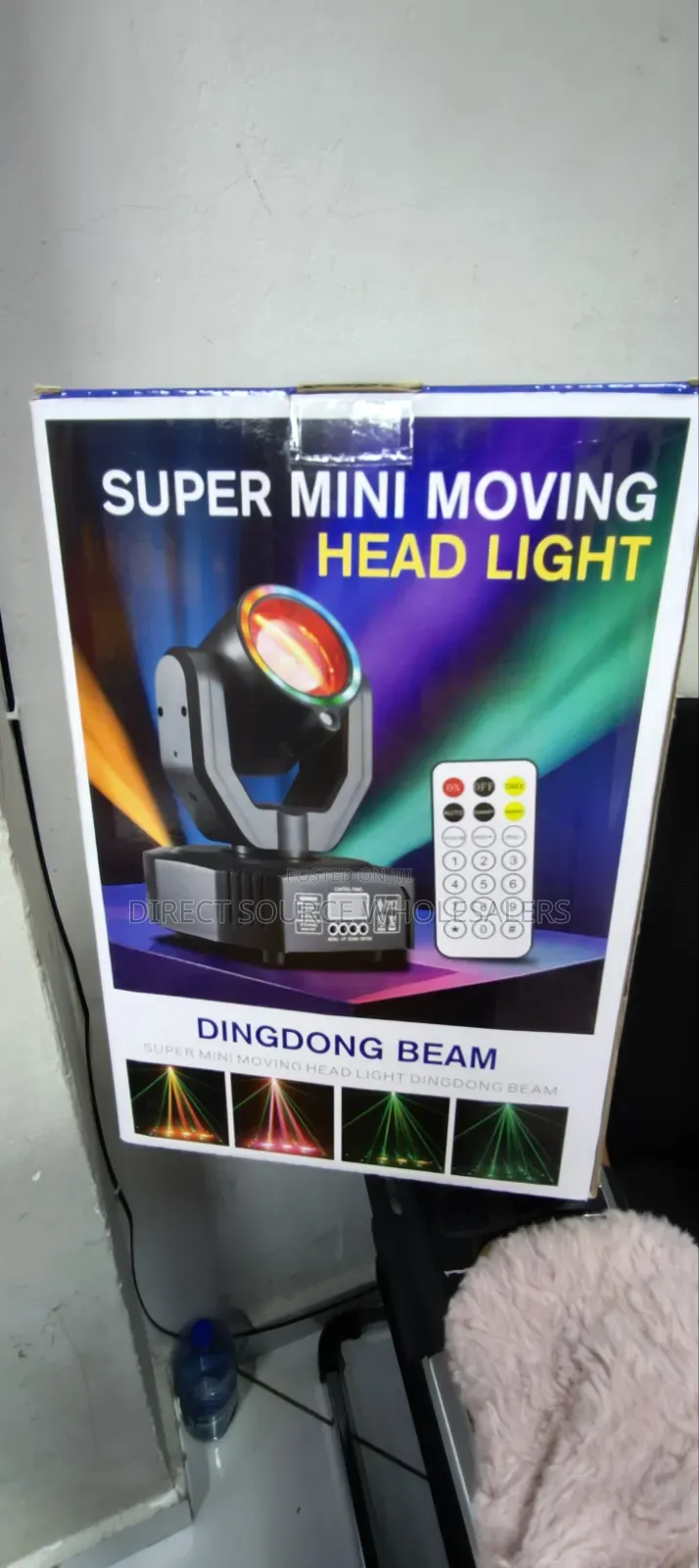 RGB Led Moving Head Light for Clubs and Disco Lighting