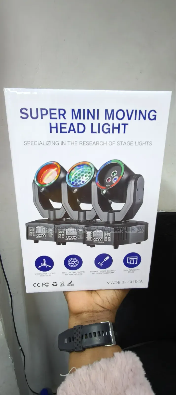 Led Dj Moving Head Light for Wedding Clubs and Parties