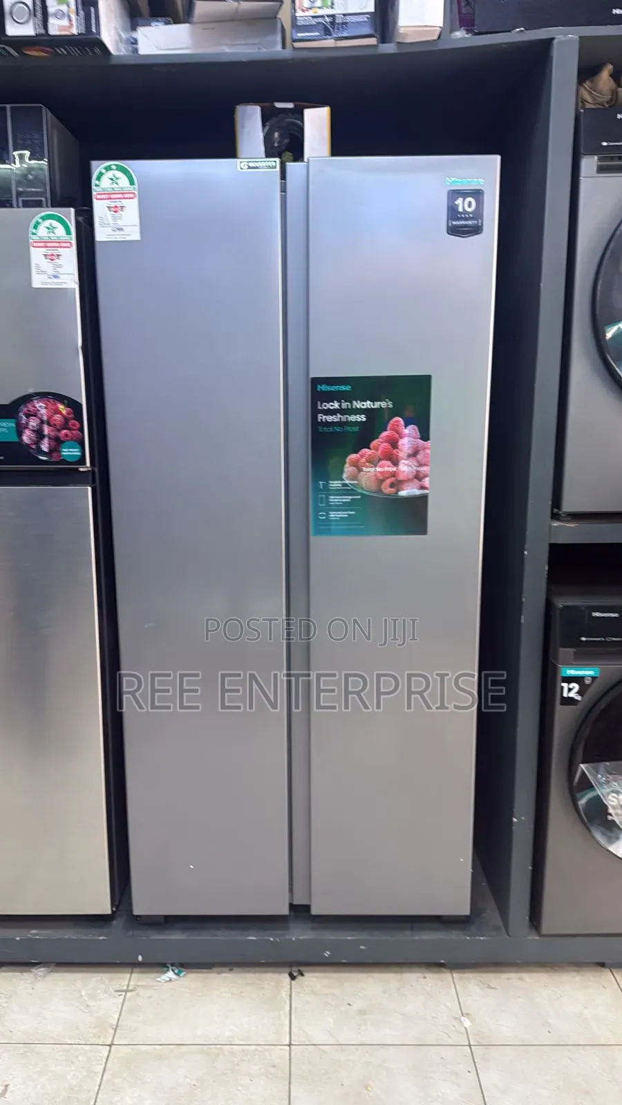 Hisense Side by Side Ref441dr 541 Litres
