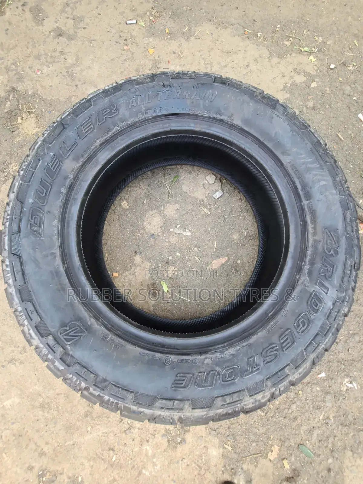 255 /60 R18 Bridgestone Tyres 112t Dueler All-Terrain a/T002