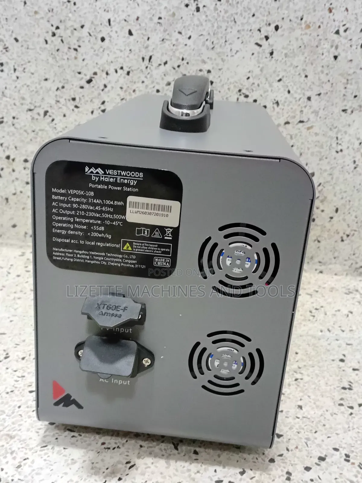 Vestwoods 1kw Portable Power Station