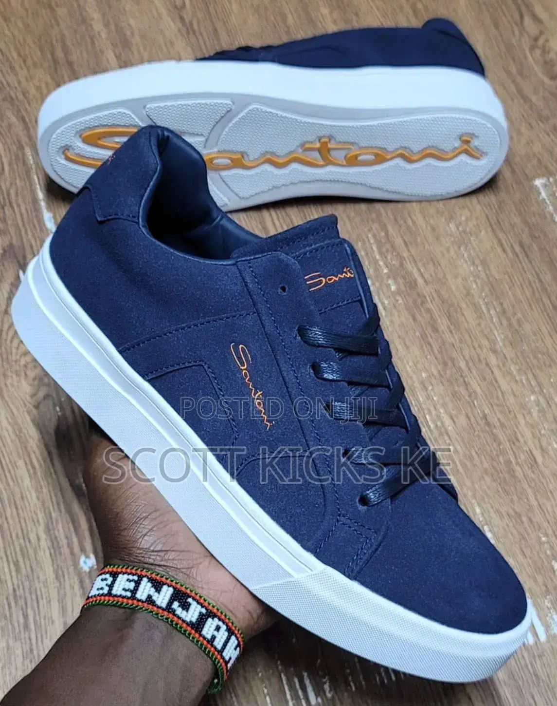 Santoni Milano Suede