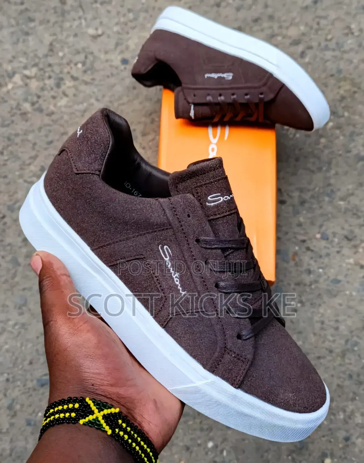 Santoni Milano Suede