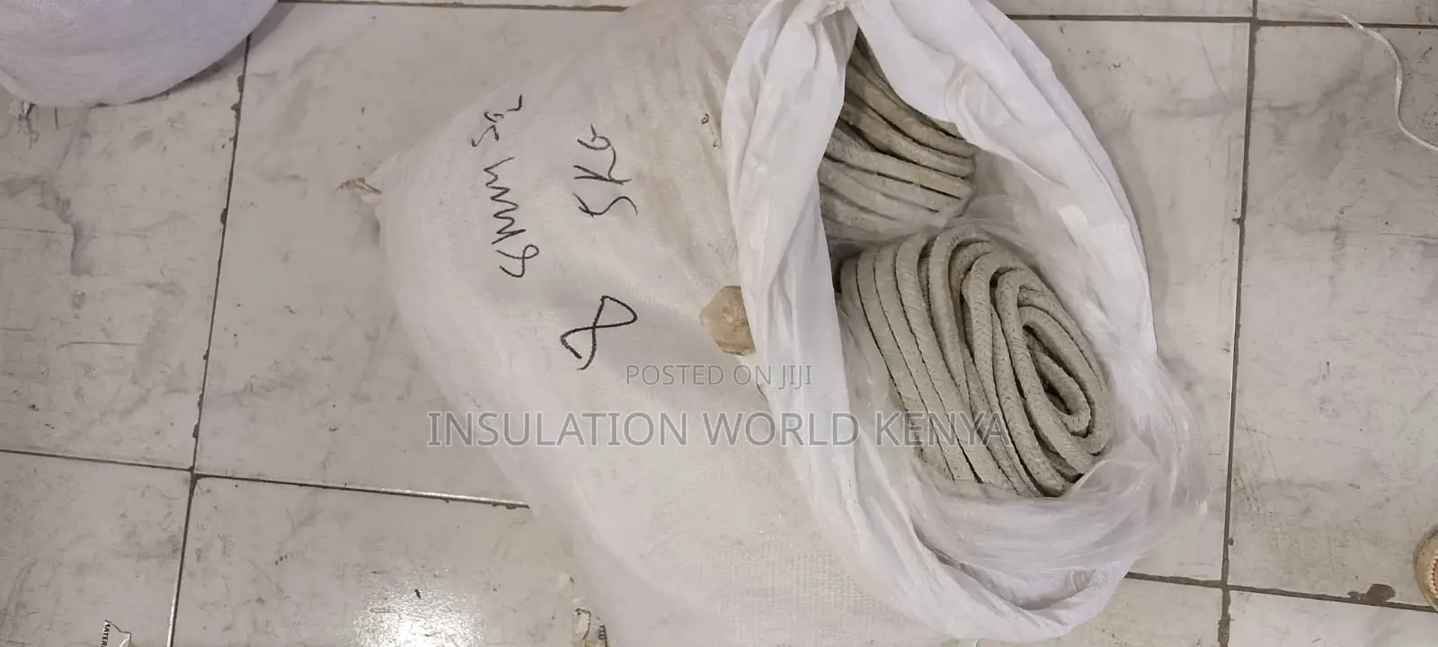 Asbestos Square Rope 8mm