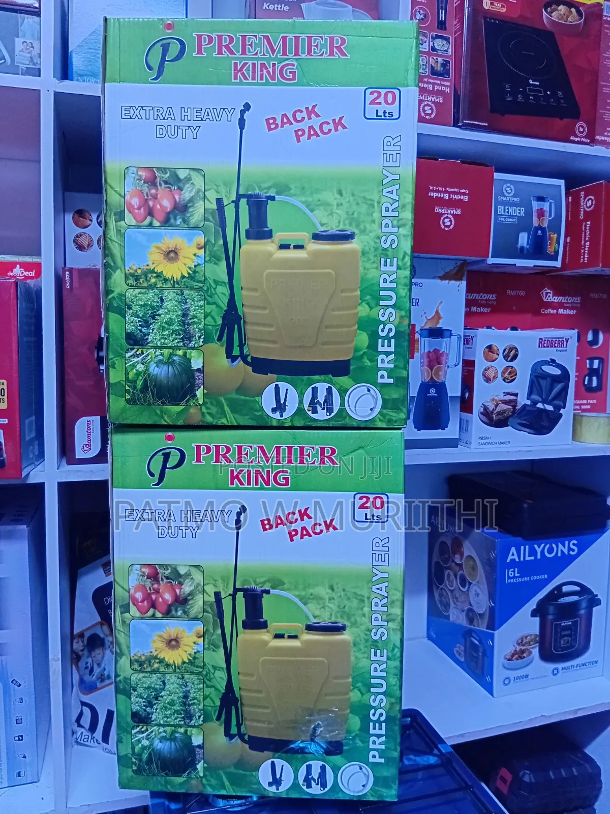 Knapsack 20litres Pressure Sprayer
