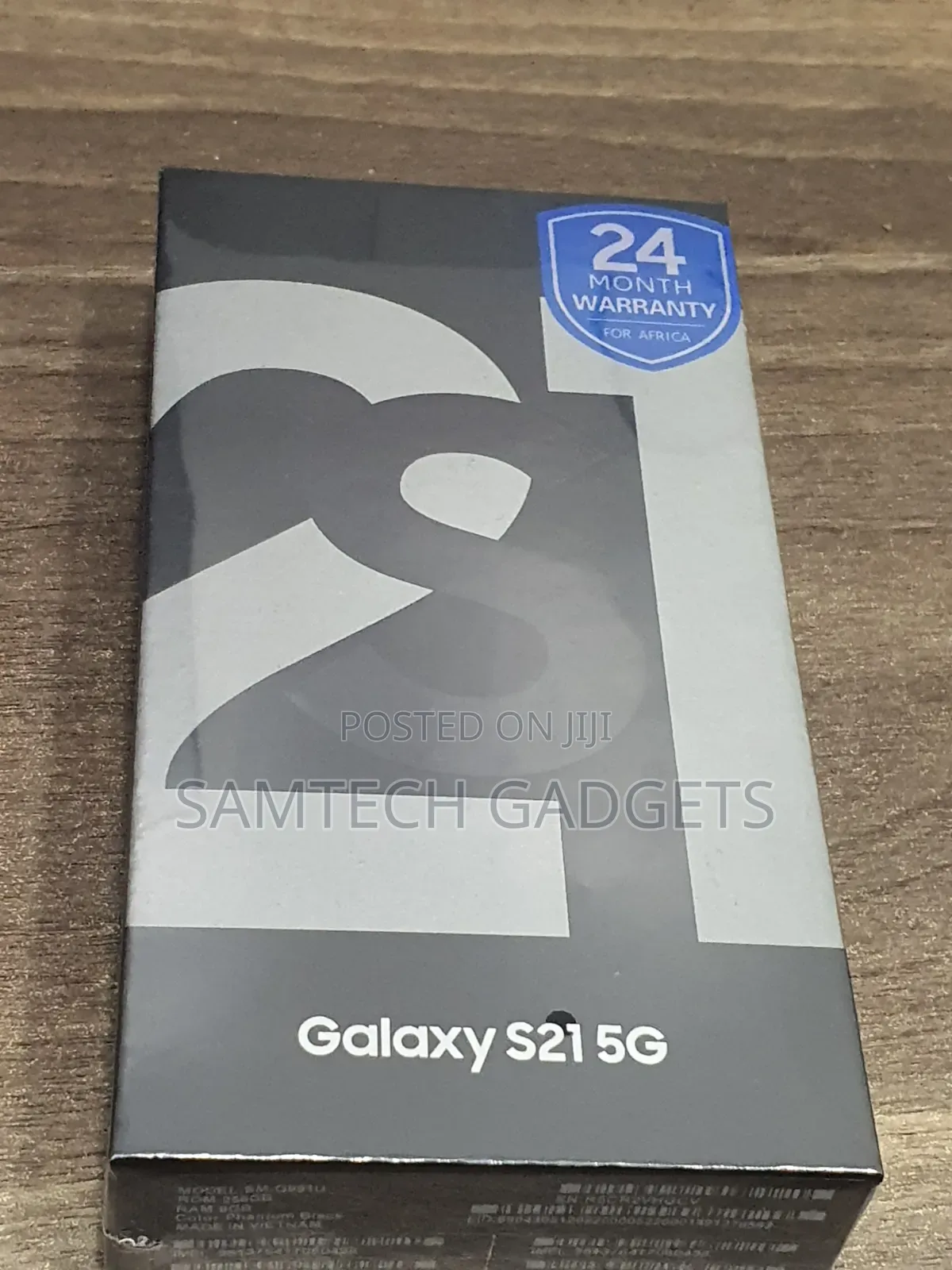 New Samsung Galaxy S21 5G 256 GB Black
