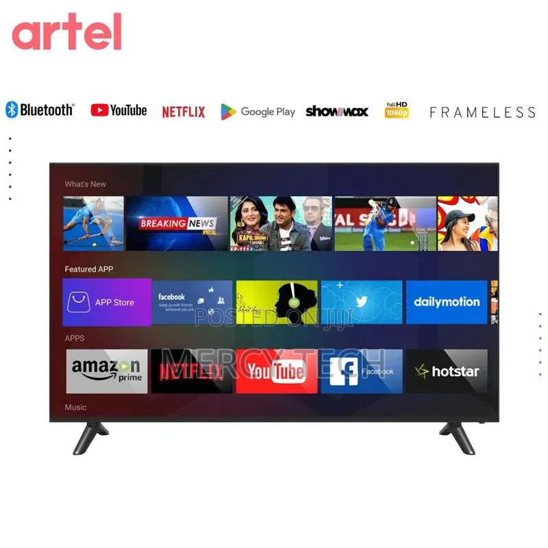 Artel 32" Smart Android Tv With Bluetooth