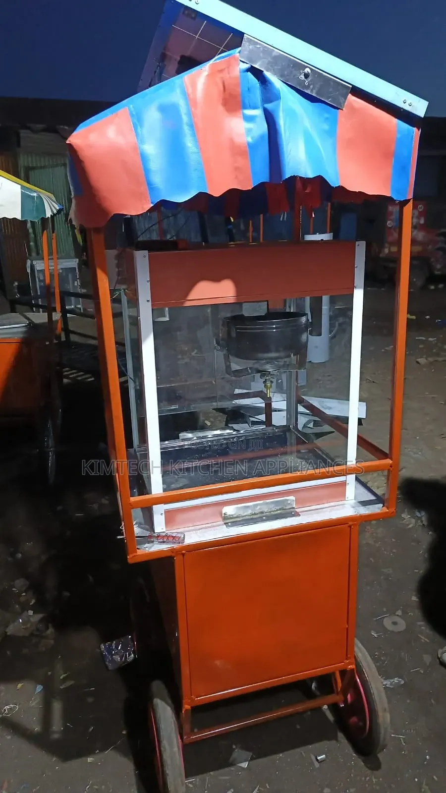 Heavy Gas and Solar Popcorn Machine