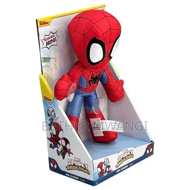 Spidey N Friends Little Plush Web Clingers 9 Inch