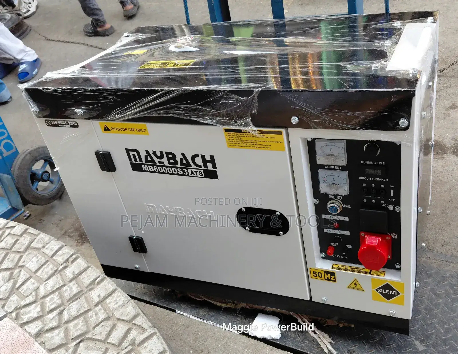 Maybach Germany Mdg15000se-3 Three Phase Diesel Generator With Ats