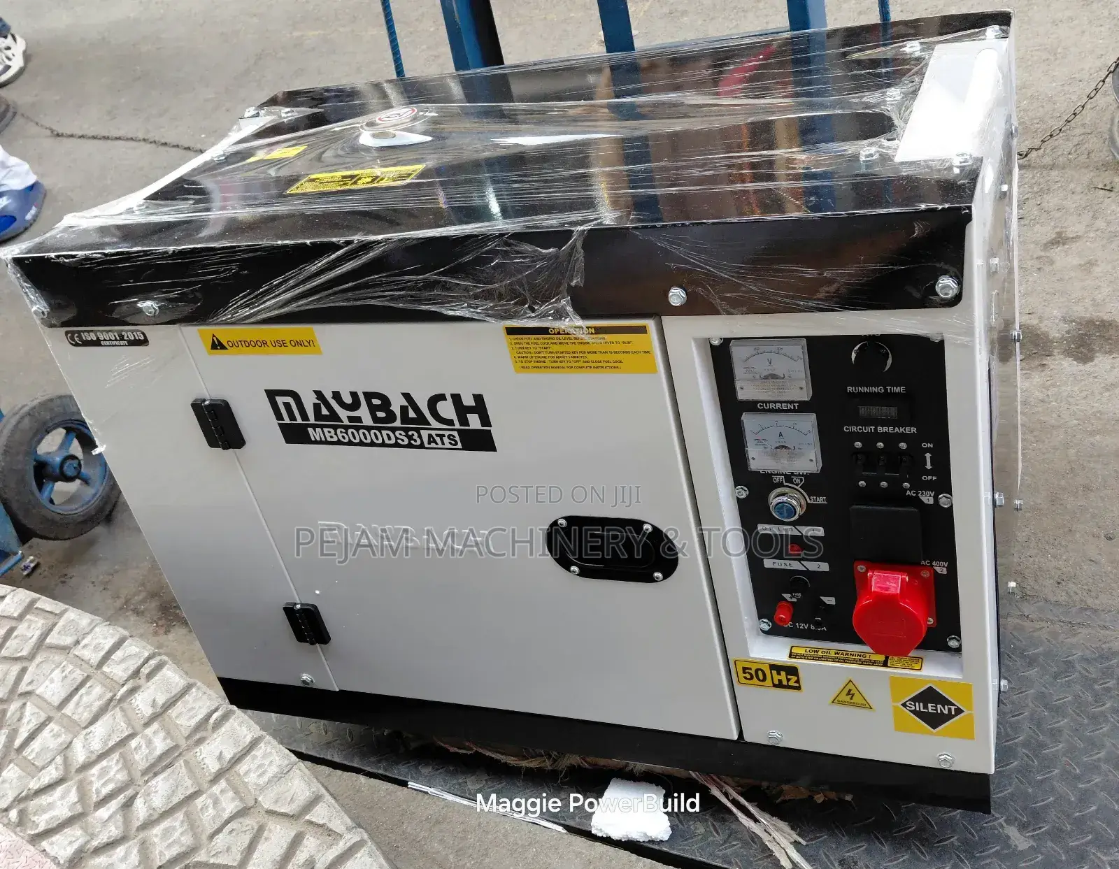 Maybach Germany Mdg15000se-3 Three Phase Diesel Generator With Ats