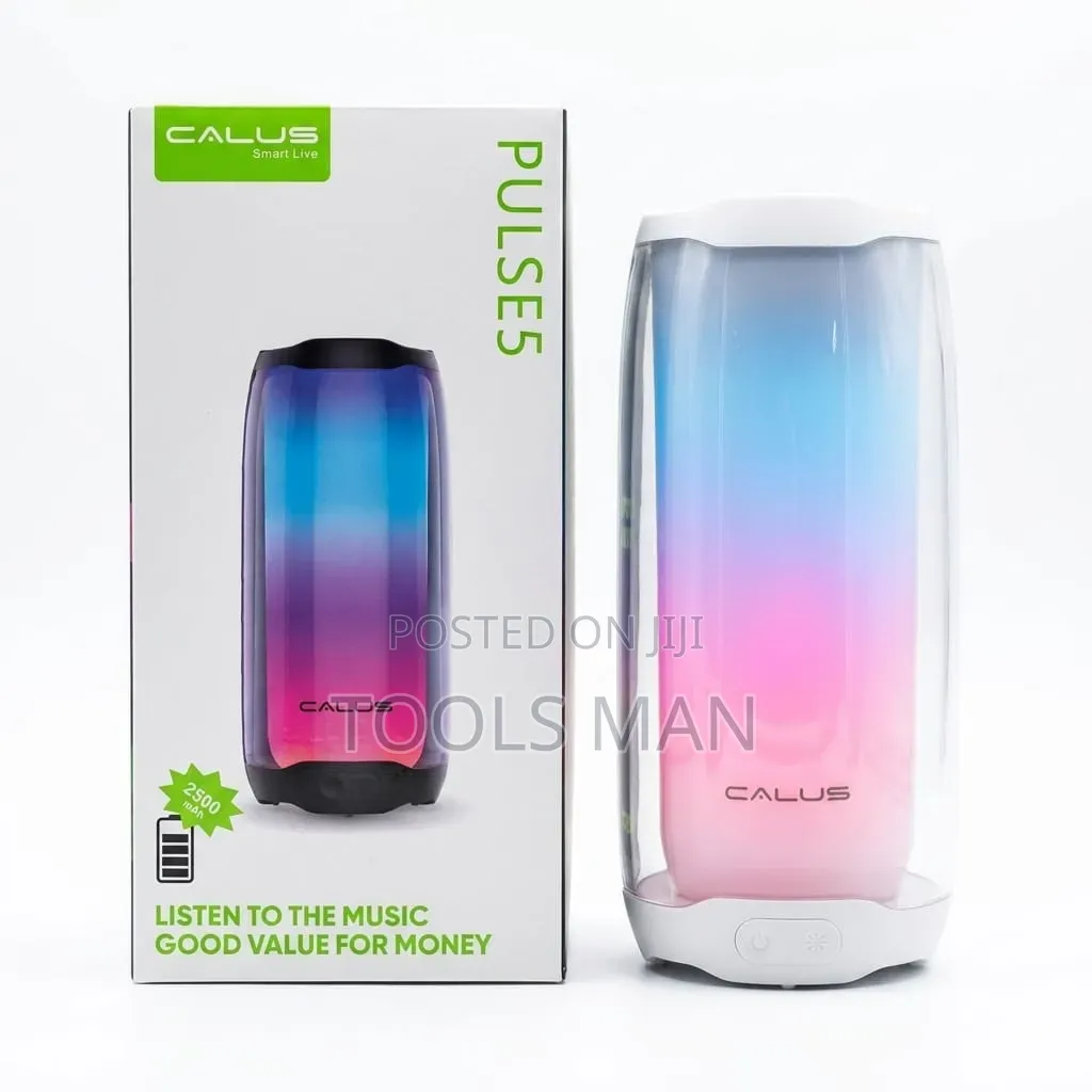 Calus Pulse 5 Portable Wireless RGB Bluetooth Speaker 2500mah.