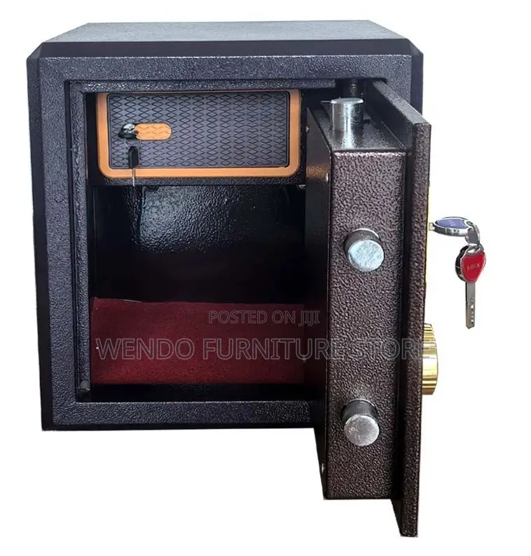 Office Safe; 28kgs Fireproof Metallic Wall Digital Safe Box