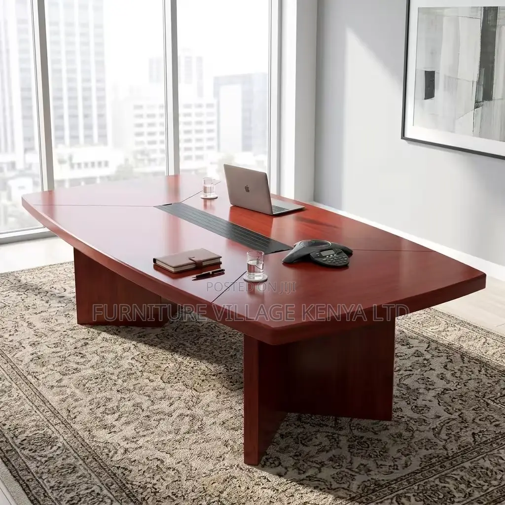 3000mm Mahogany Meeting Executive Table