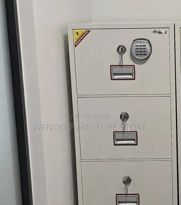 Storage Units; 270kgs Heavy Duty Modern Style Metallic Office Safe