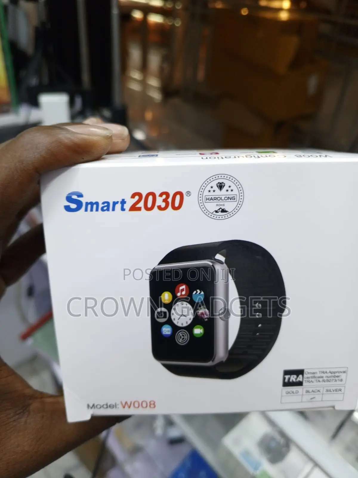 Smart 2030 W008 Bluetooth Smart Watch With Camera Sim