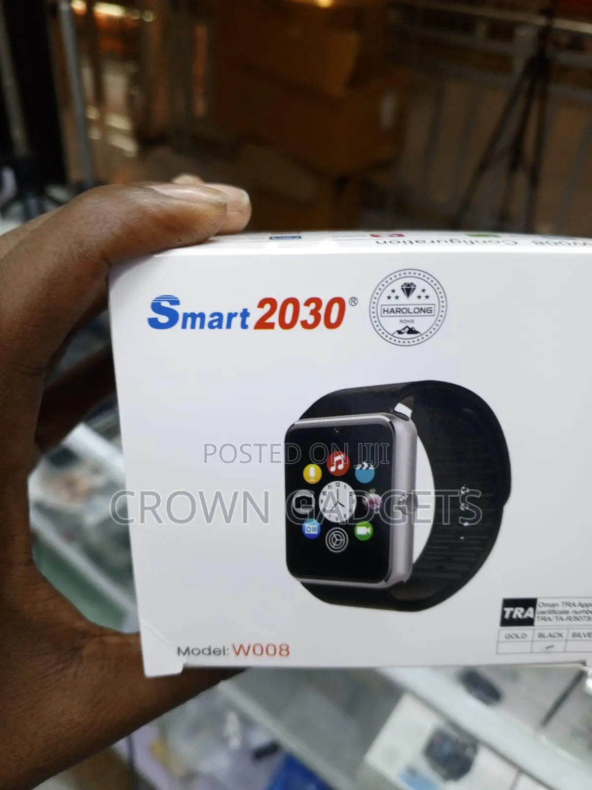 Smart 2030 W008 Bluetooth Smart Watch With Camera Sim