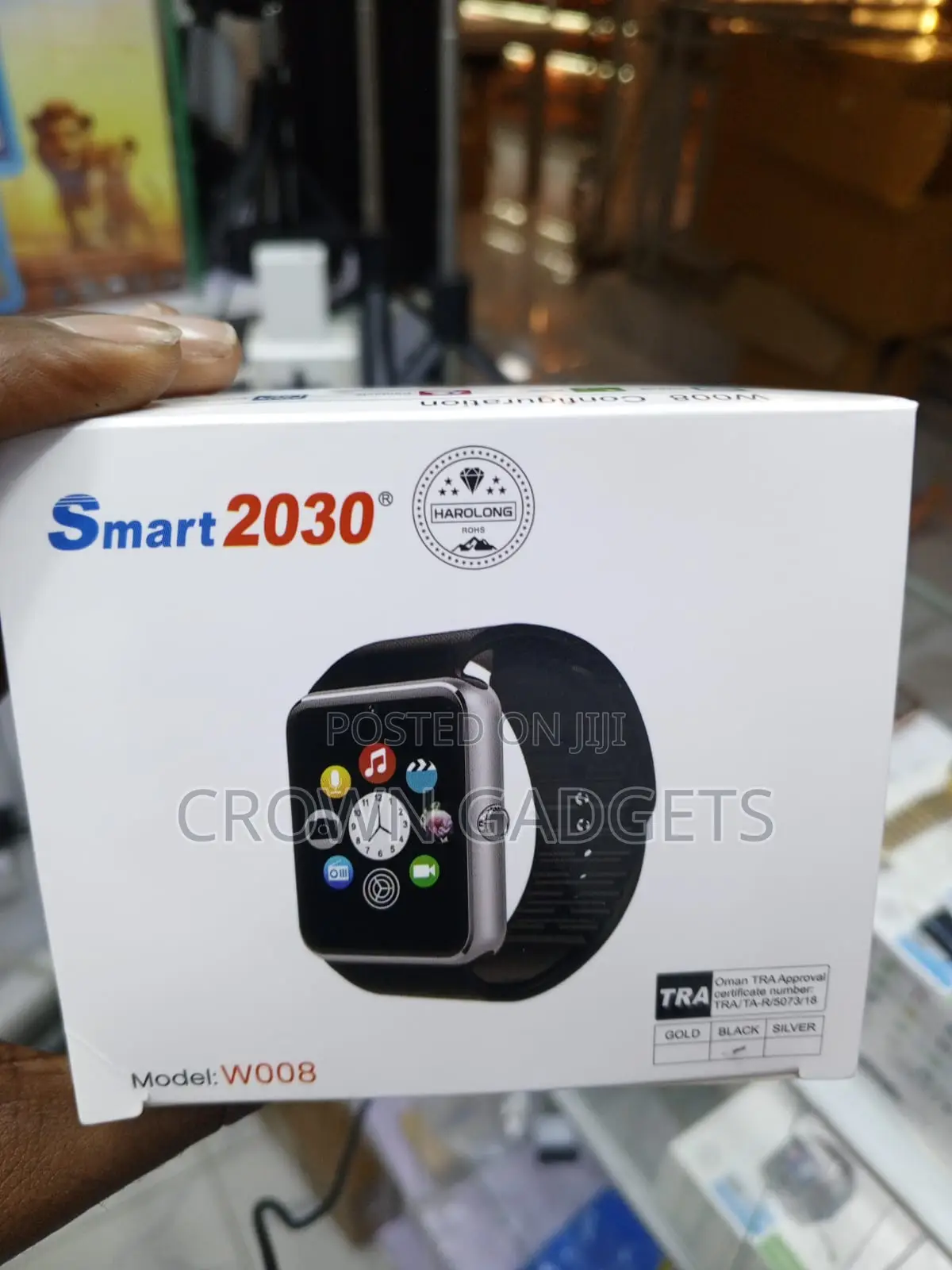 Smart 2030 W008 Bluetooth Smart Watch With Camera Sim