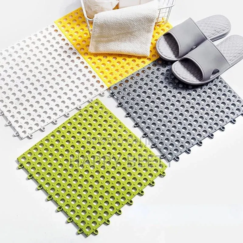 Inter Locking Anti-Slip Bathroom Mats(10pcs Per Set)