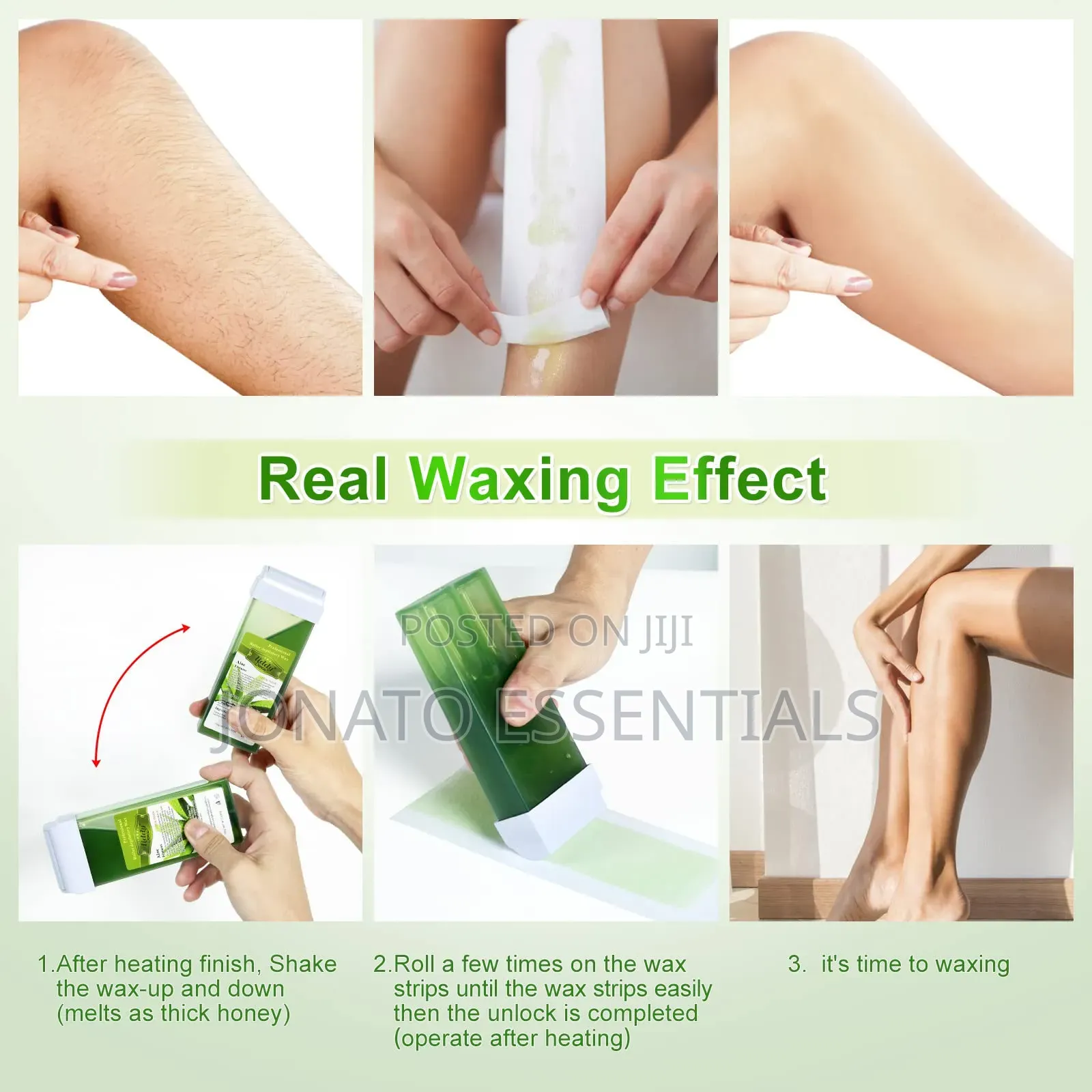 Roller Wax Cartridge for Body Hair Removal Waxing Blue Zoo