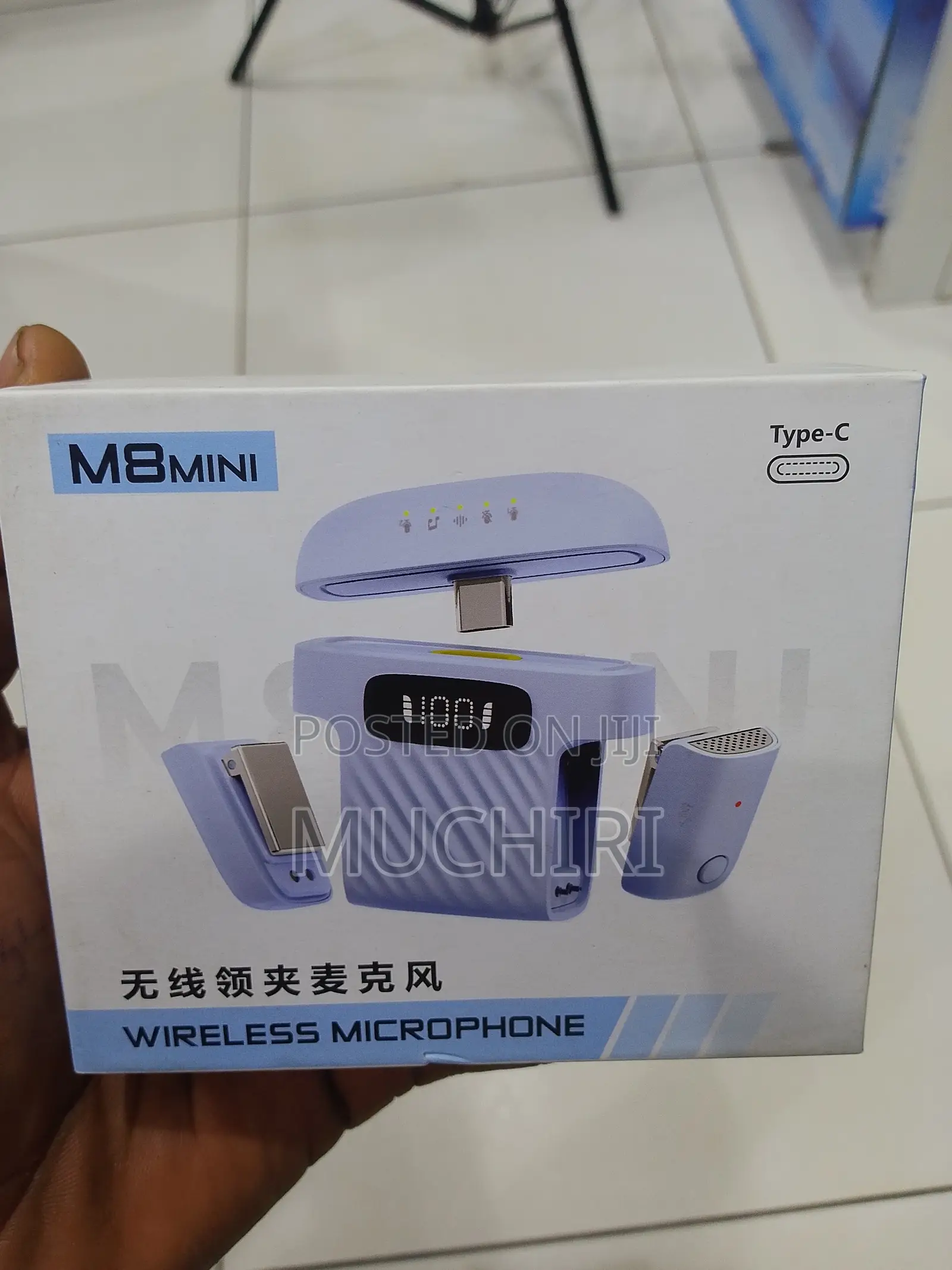 M8 Mini Streaming Microphone