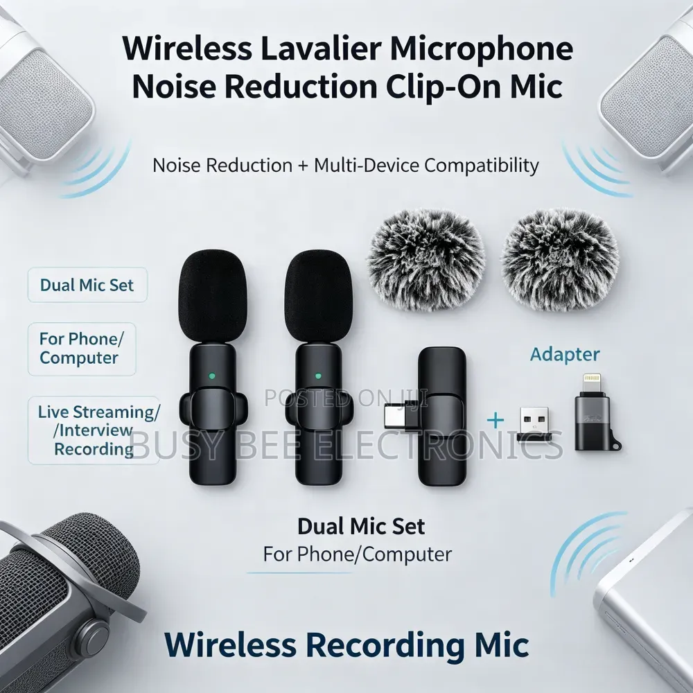 Wireless Lavalier Microphone