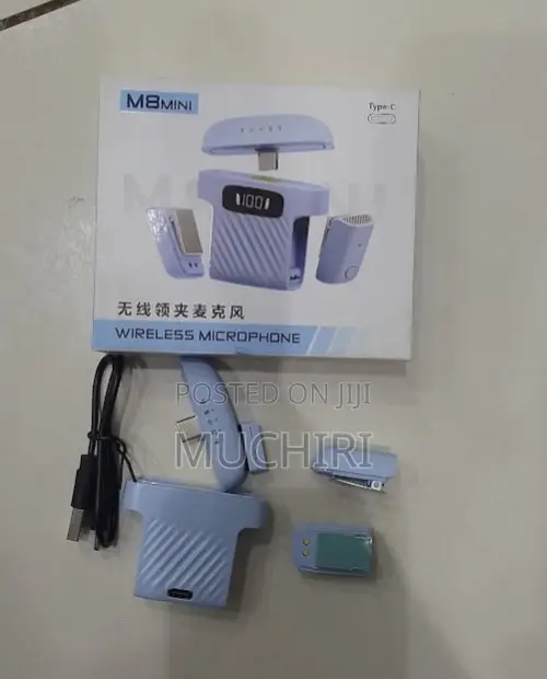 M8 Mini Rechargeable Lavalier Mic