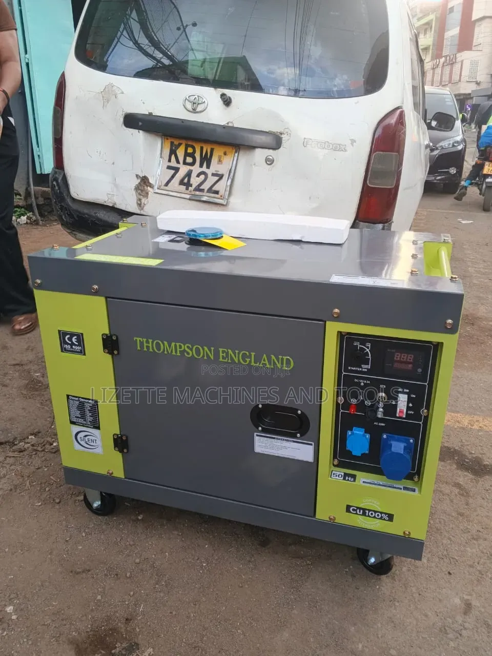 15kva Thompson England Silent Diesel Generator Single Phase