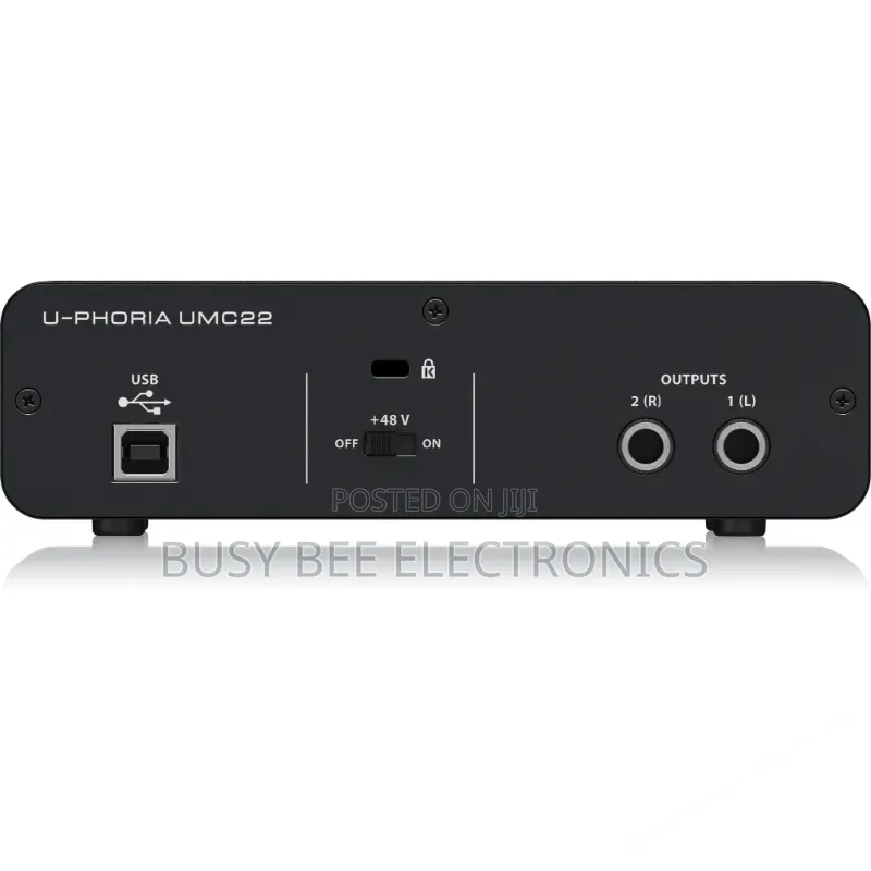 Behringer Umc22 Audiophile 2x2