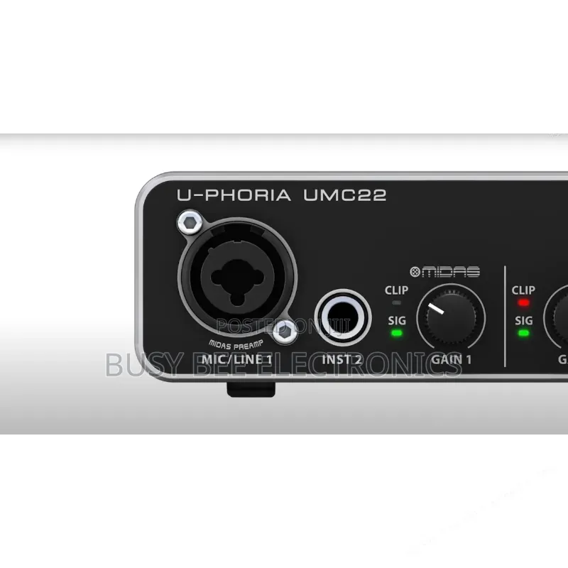 Behringer Umc22 Audiophile 2x2