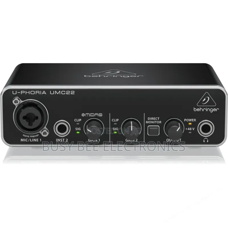 Behringer Umc22 Audiophile 2x2