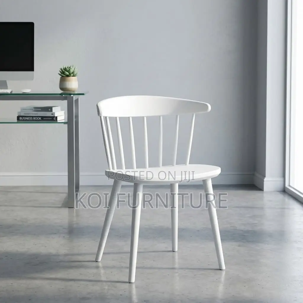 Dining Chair : Fq12 White Plastic Dining Chair