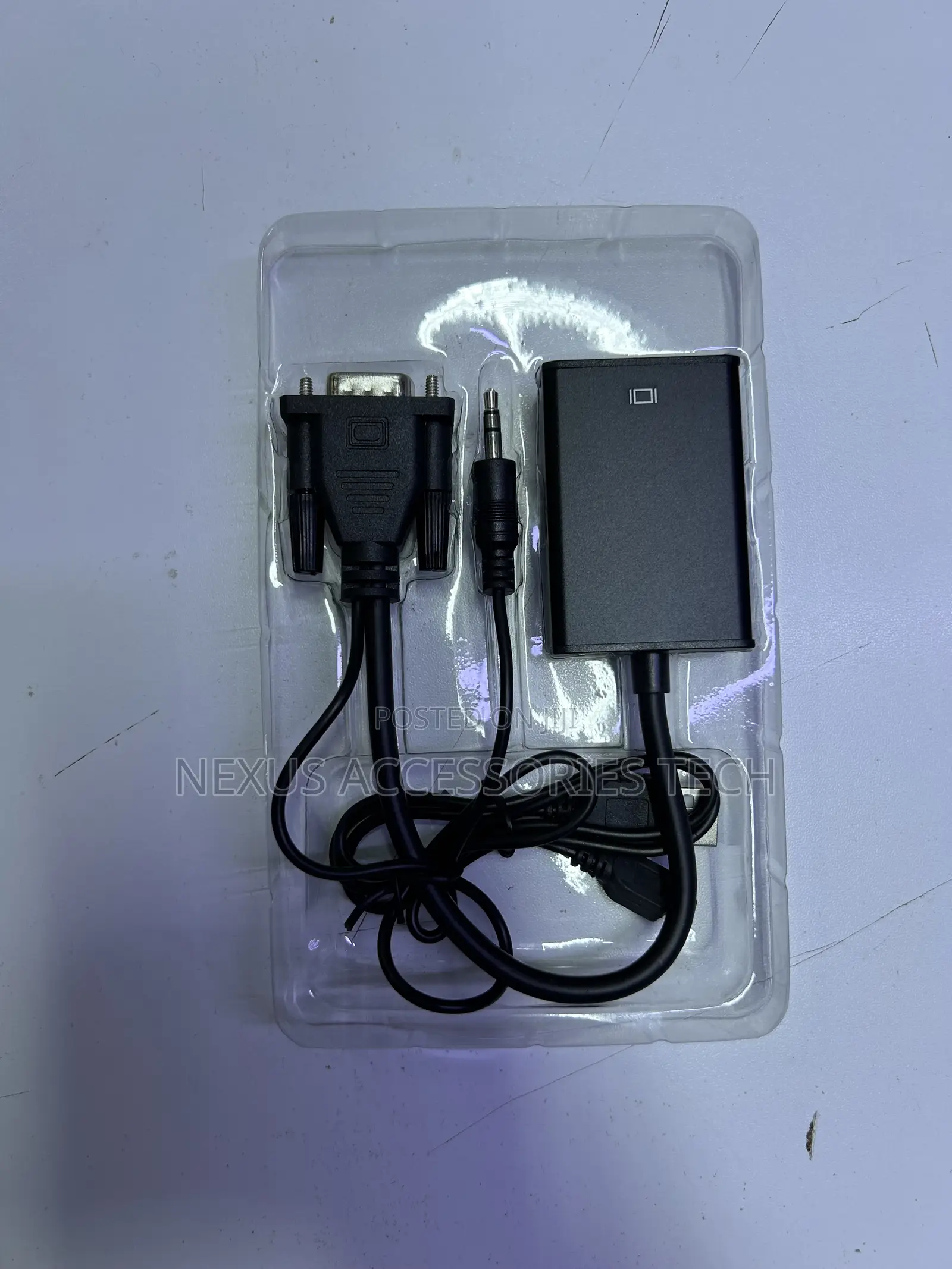 Vga To Hdmi Adapter Cable – 1080p Hd Converter For Pc/Laptop To Tv